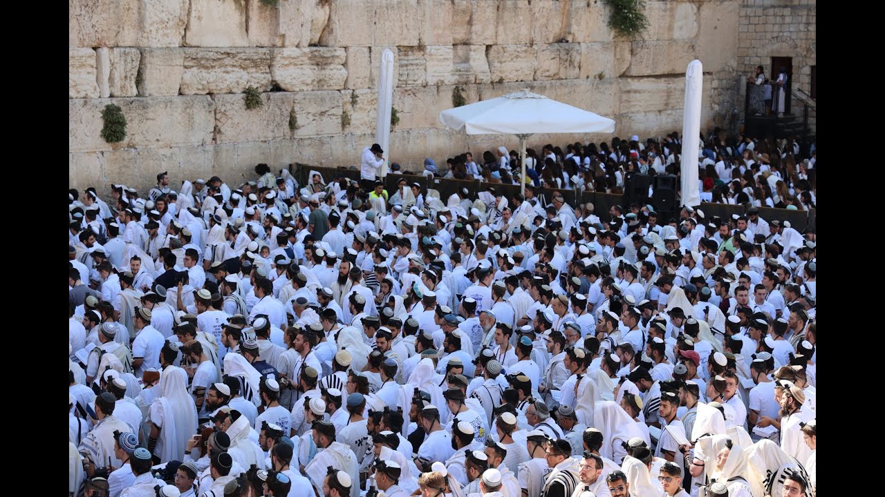 תפילת יום ירושלים ה58 בשידור חי