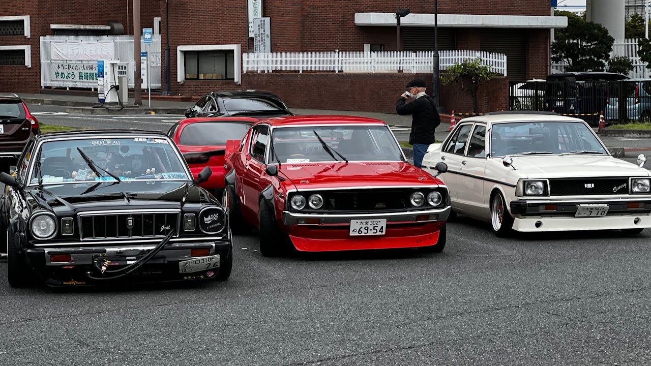 Cars Leaving Japan Car Meet | Full Sends and Sick cars | Daikoku PA
