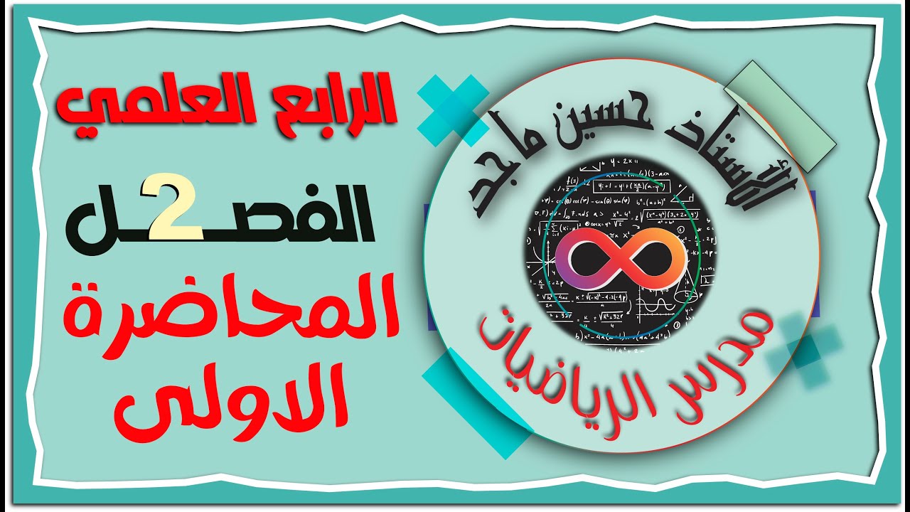 الرابع العلمي 2024 | الفصل الثاني | رسم الدوال | المحاضرة 1