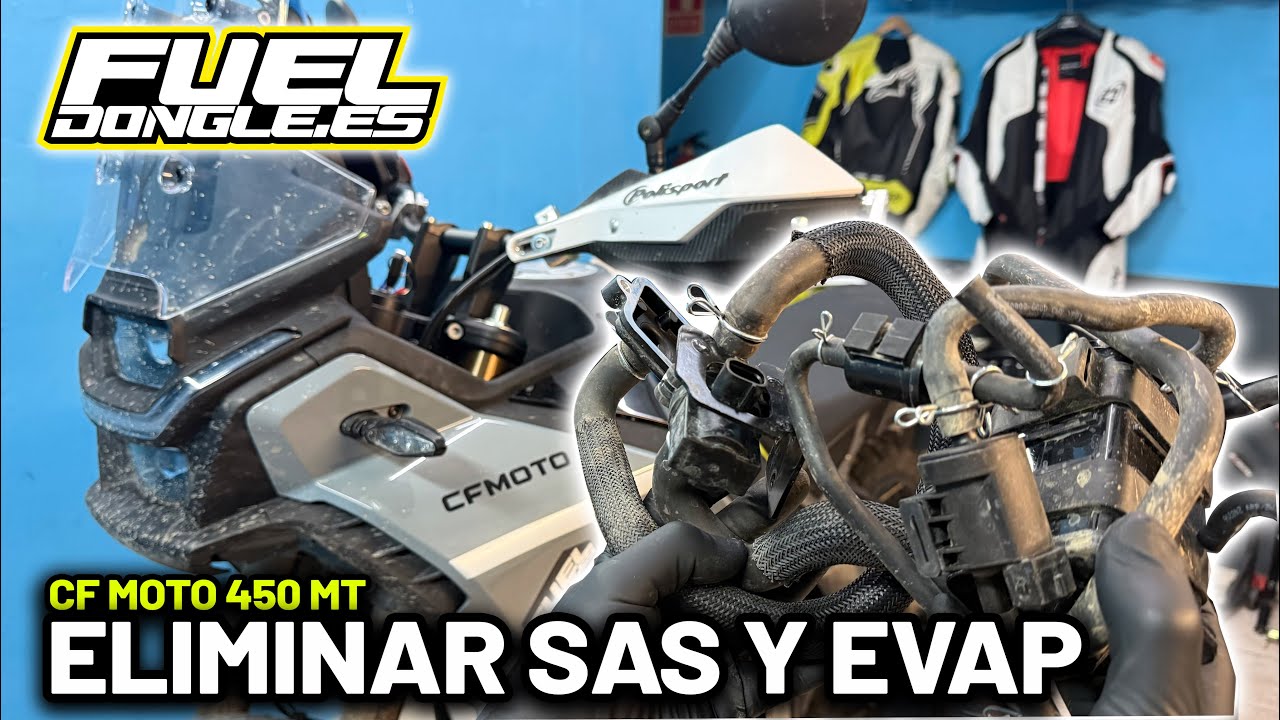 ELIMINAR SAS + EVAP - CF MOTO 450 MT