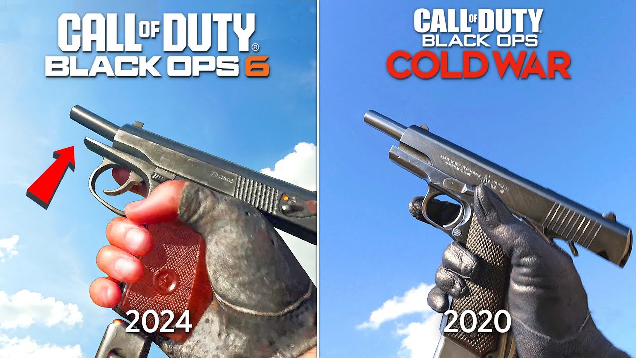 Call of Duty Black Ops 6 против Call of Duty Black Ops Cold War - Сравнение Деталей