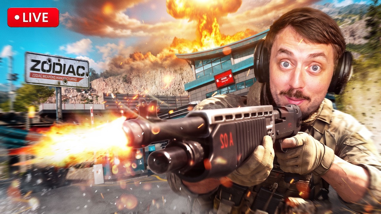 🔴LIVE - *NEW* MW4 WARZONE BETA - ZODIAC HOT DROPS