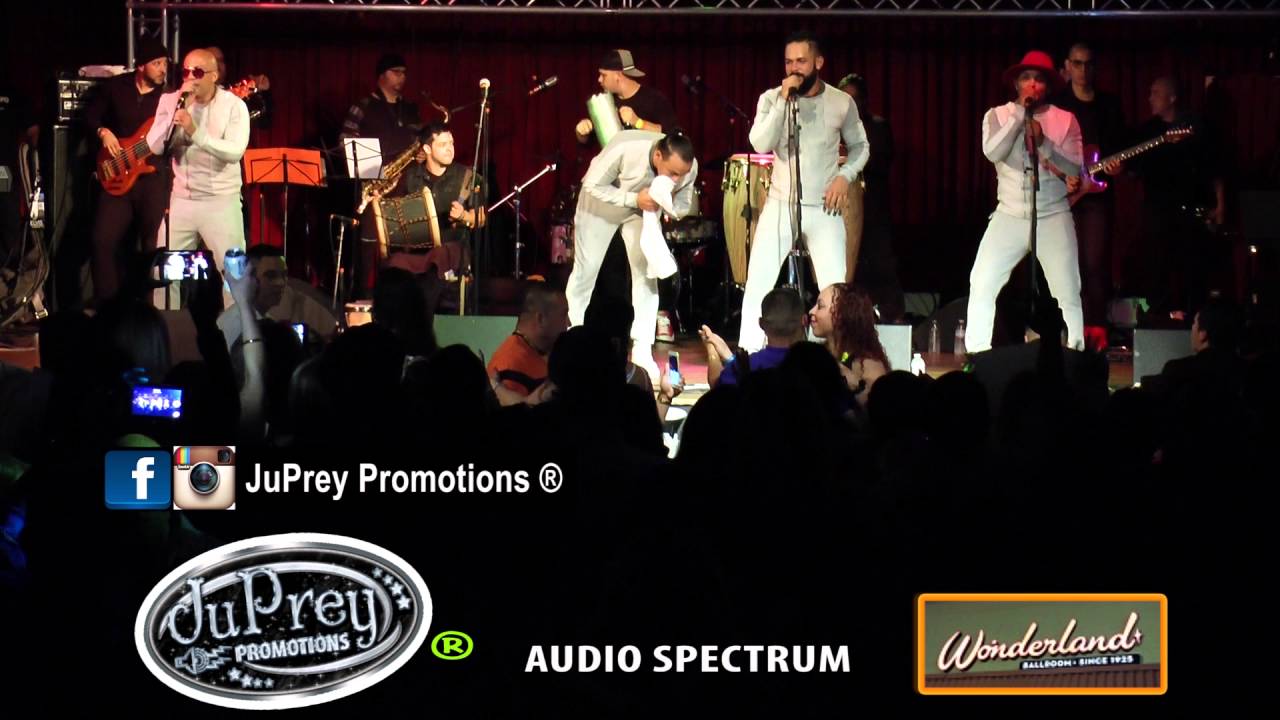 Grupo Mania - A Que Te Pego Mi Mania @ Wonderland Ballroom-Boston
