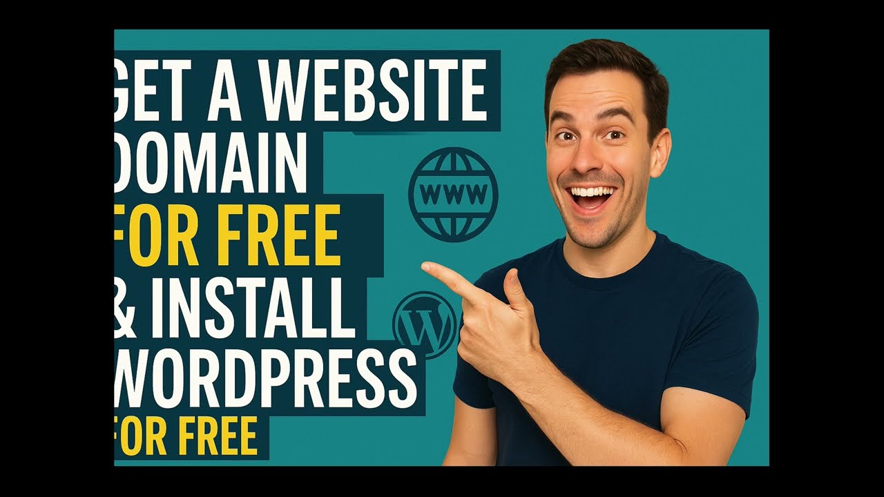 How to get a free domain and free WordPress hosting.
