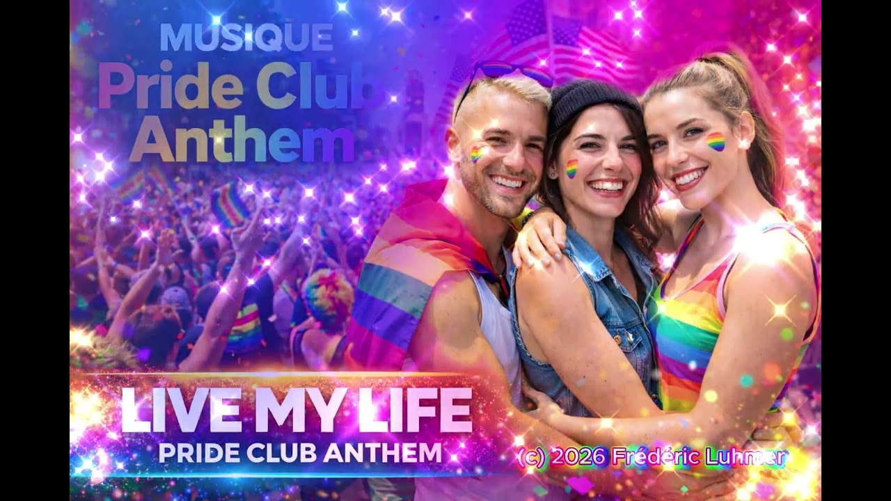 Pride Club Anthem 🌈 LIVE MY LIFE | LGBT Gay & Lesbian Festival Music