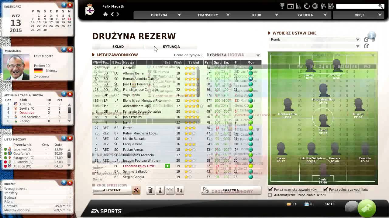 FIFA Manager 11 PL Deportivo Part 41