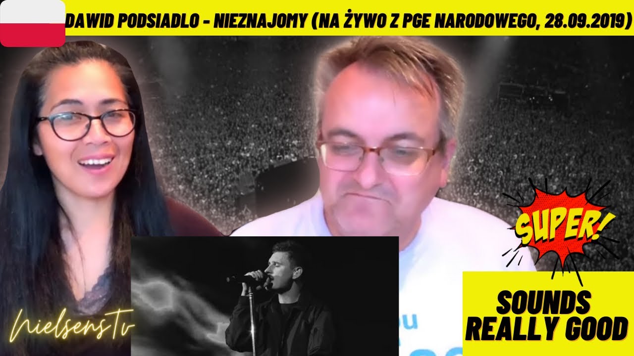 Dawid Podsiadlo - Nieznajomy (na żywo z PGE Narodowego, 28.09.2019)- 🇩🇰NielsensTv REACTION