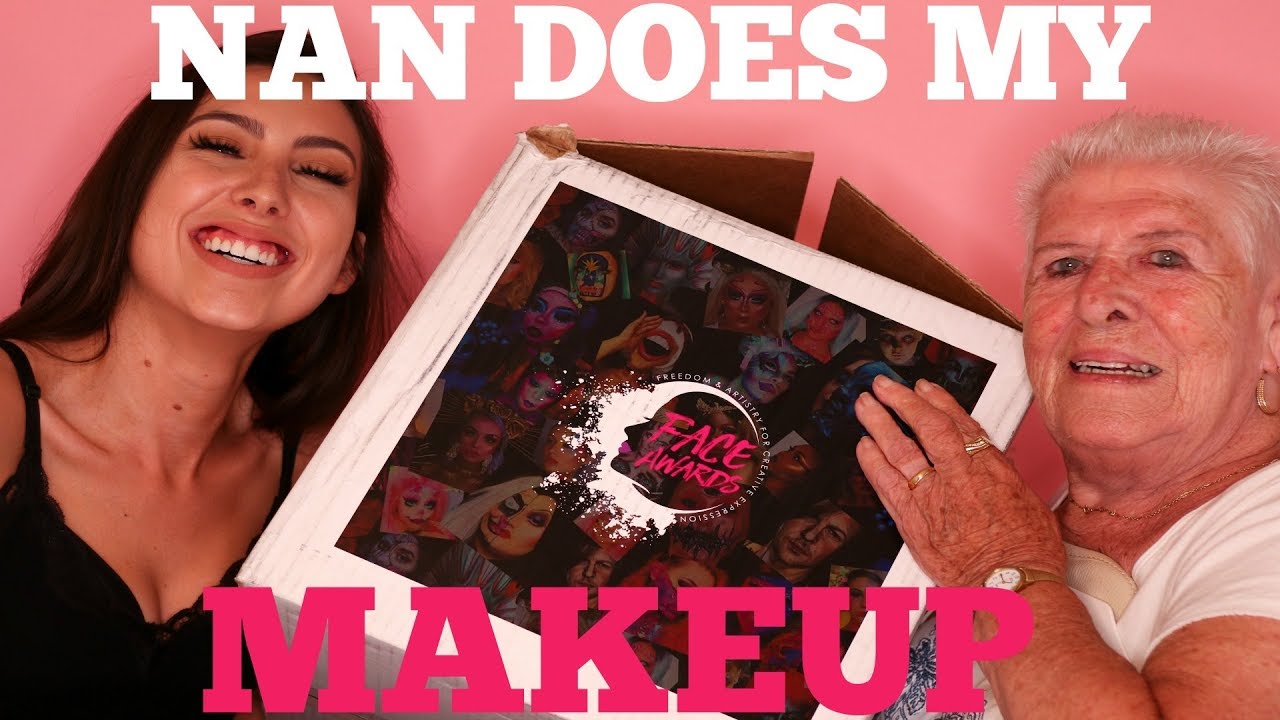 MY 80-YEAR OLD NANNIE DOES MY MAKEUP USING NYX PROFESSIONAL MAKEUP | Sarah In Wonderland