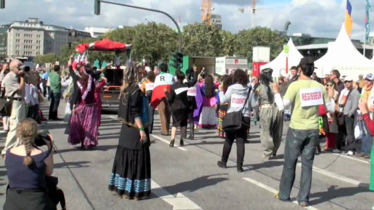 Karneval der Kulturen 2009 in Hamburg (HD) Teil 2 Jungfernstieg
