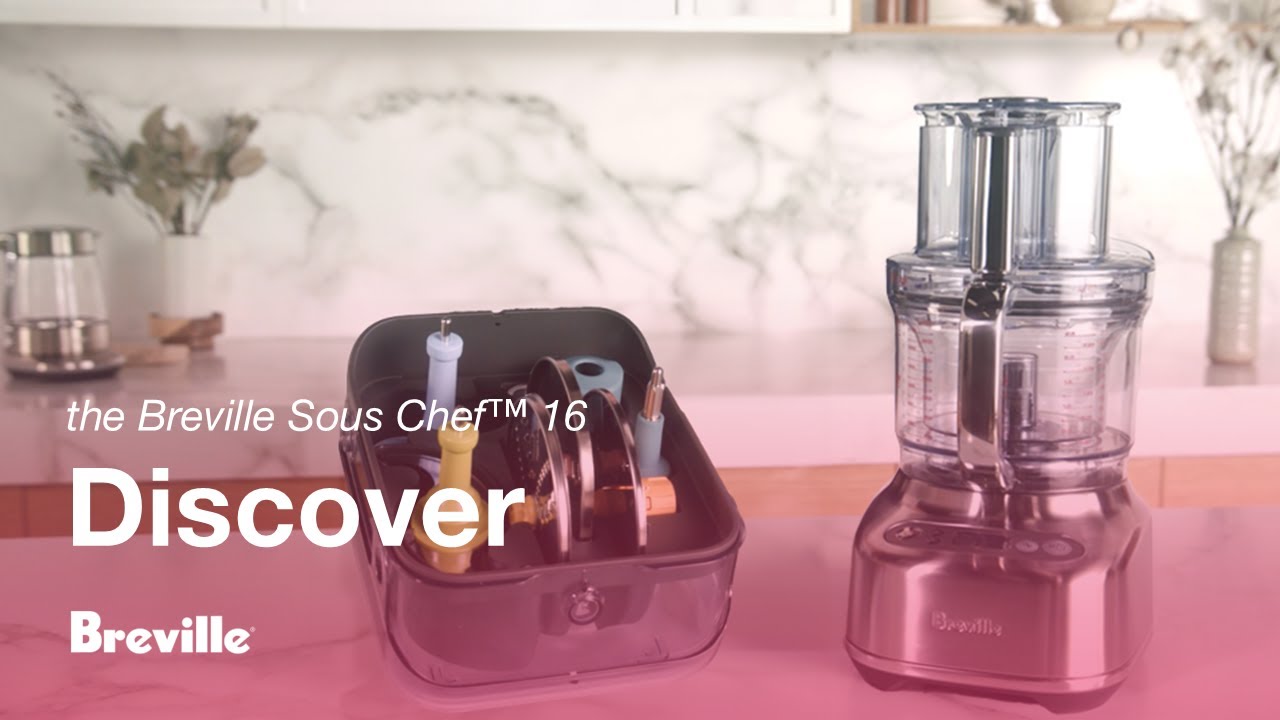 the Breville Sous Chef® 16 | Culinary precision and consistency at home | Breville USA