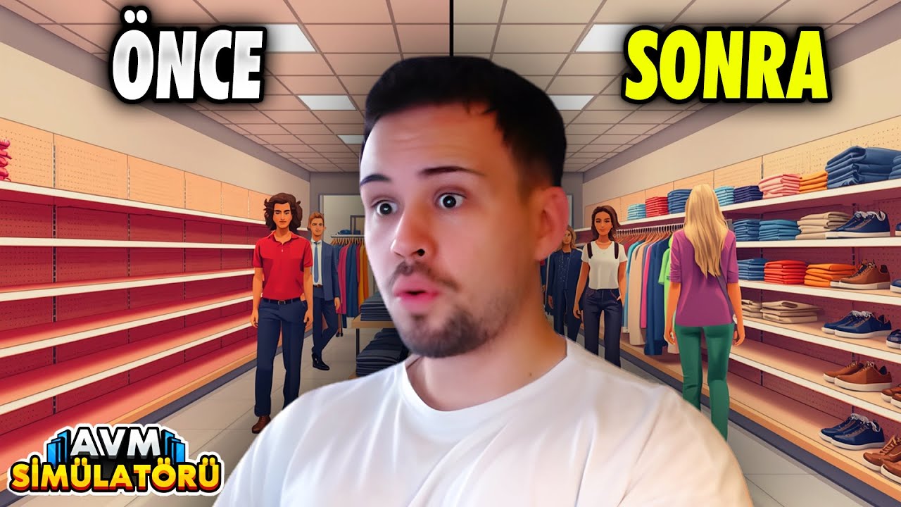 OHA GÖKTEN MÜŞTERİ YAĞIYOR | MALL SIMULATOR | BÖLÜM 4