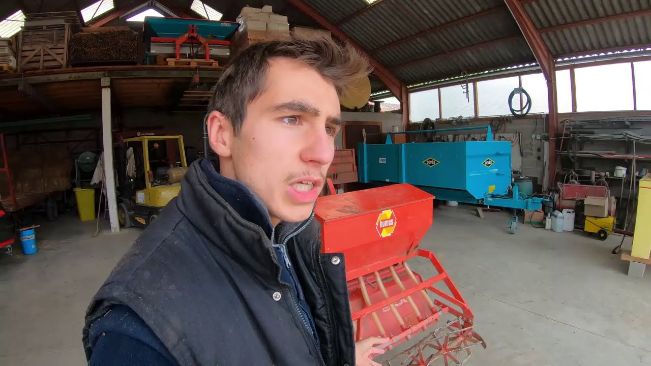 Le semis d'engrais verts dans les vignes - 2020