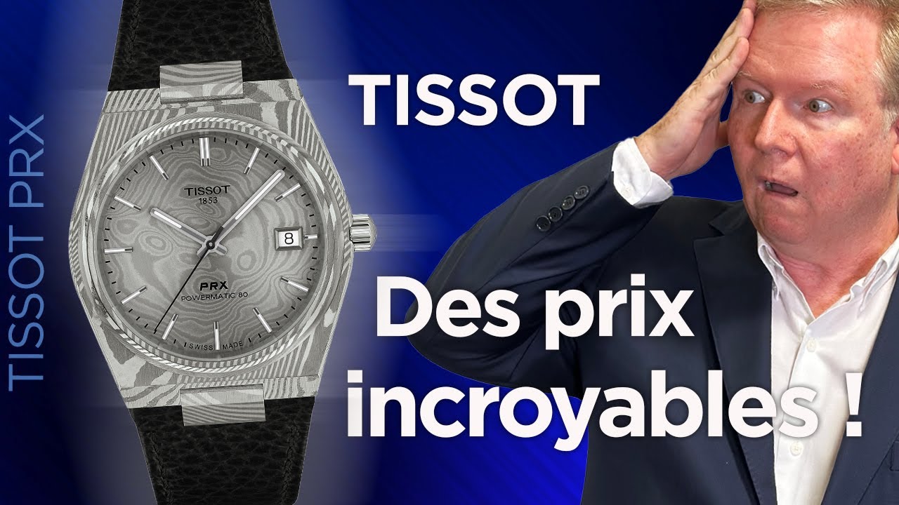Tissot PRX : la collection s'agrandit ! Goldorak, Titane, Acier Damas... le choix est difficile...