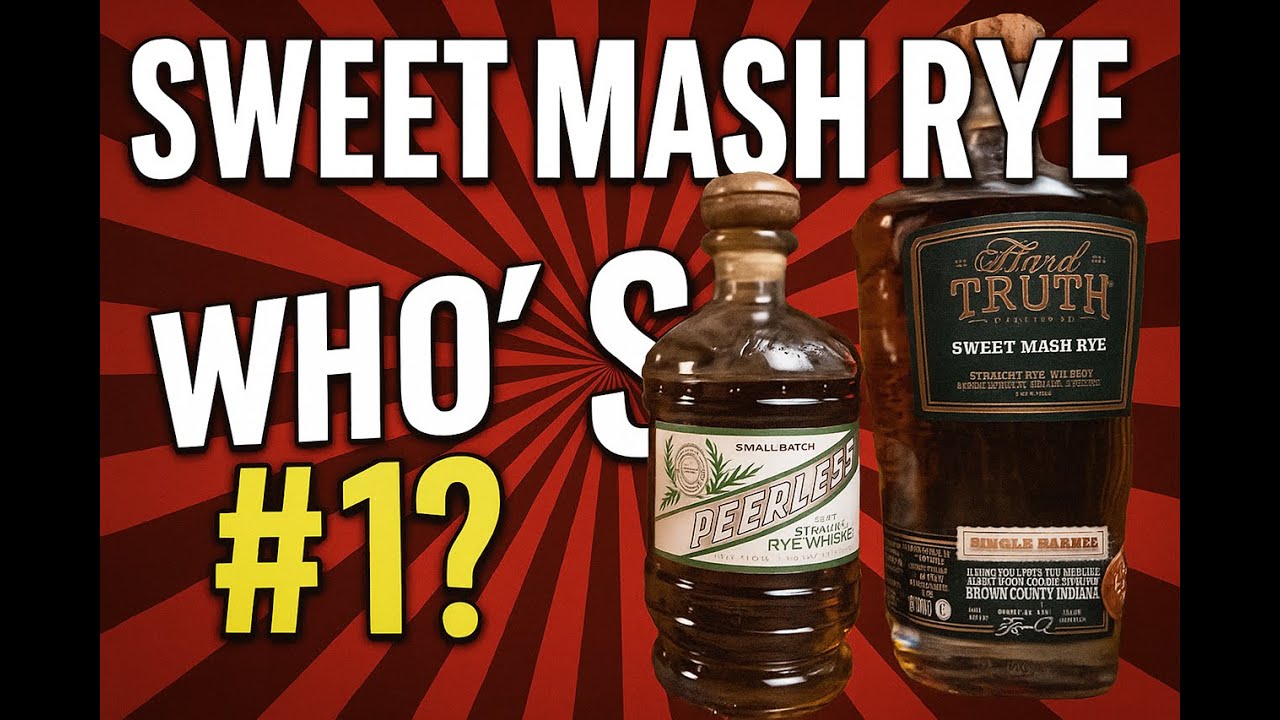 Sweet Mash Rye Showdown! Peerless vs Hard Truth | Best Craft Rye Whiskey Comparison