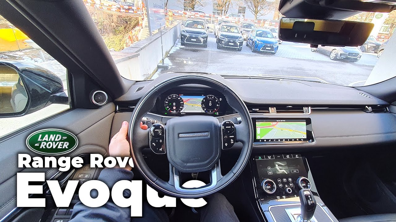 New Range Rover Evoque P250 SE 2021 Test Drive Review POV