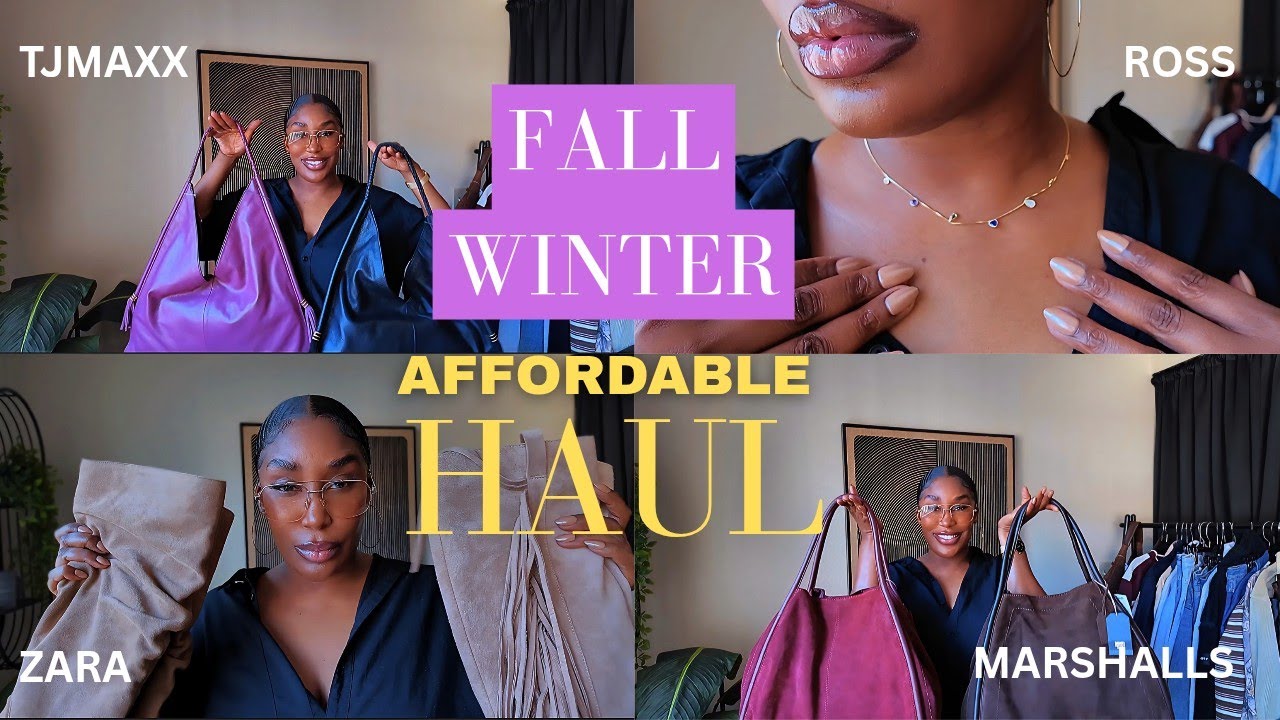 ОГРОМНЫЙ КОЛЛЕКТИВ &laquo;Осень/Зима&raquo; 🛍 HAUL/Zara/Tjmaxx/Marshalls/Ross
