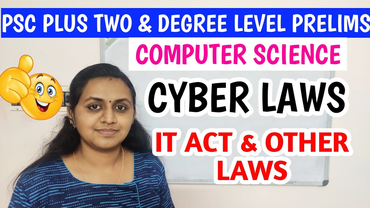 PSC PRELIMS - IT & Cyber Law | IT Act Cyber Law in Malayalam |സൈബർ നിയമം | PLUS TWO & DEGREE PRELIMS