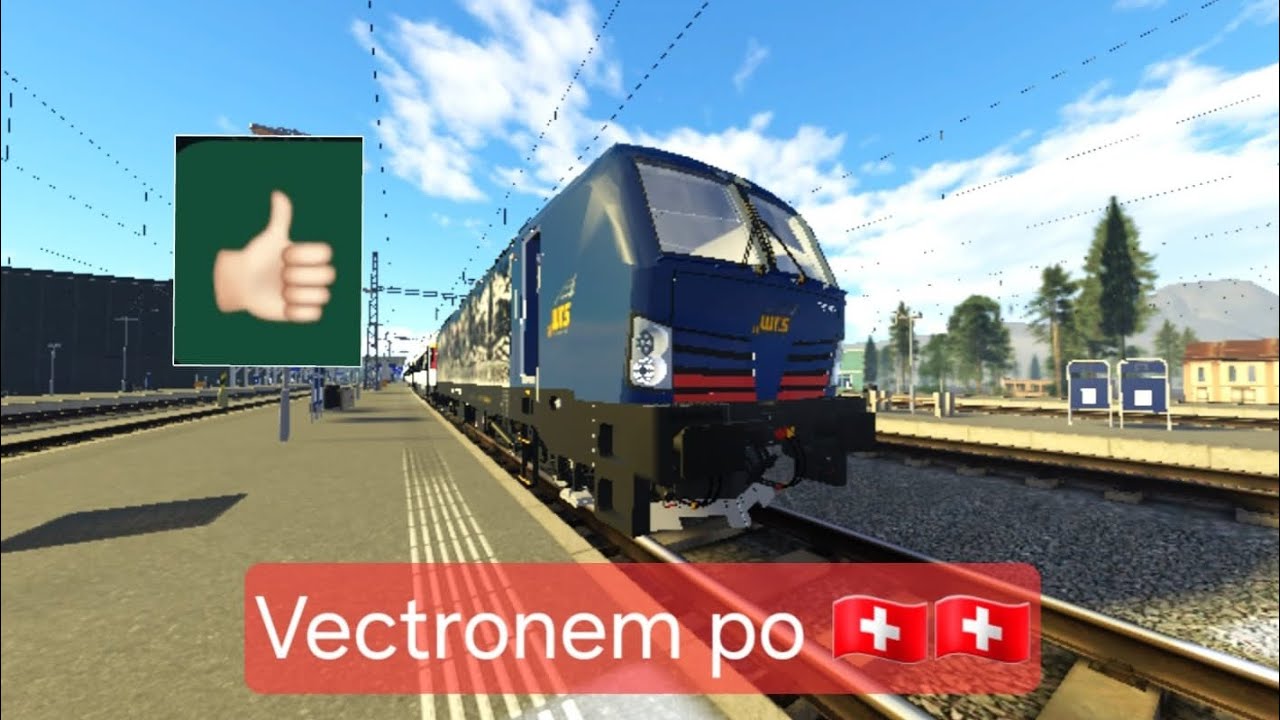 Vecronem po Švýcarku! |Train sim|