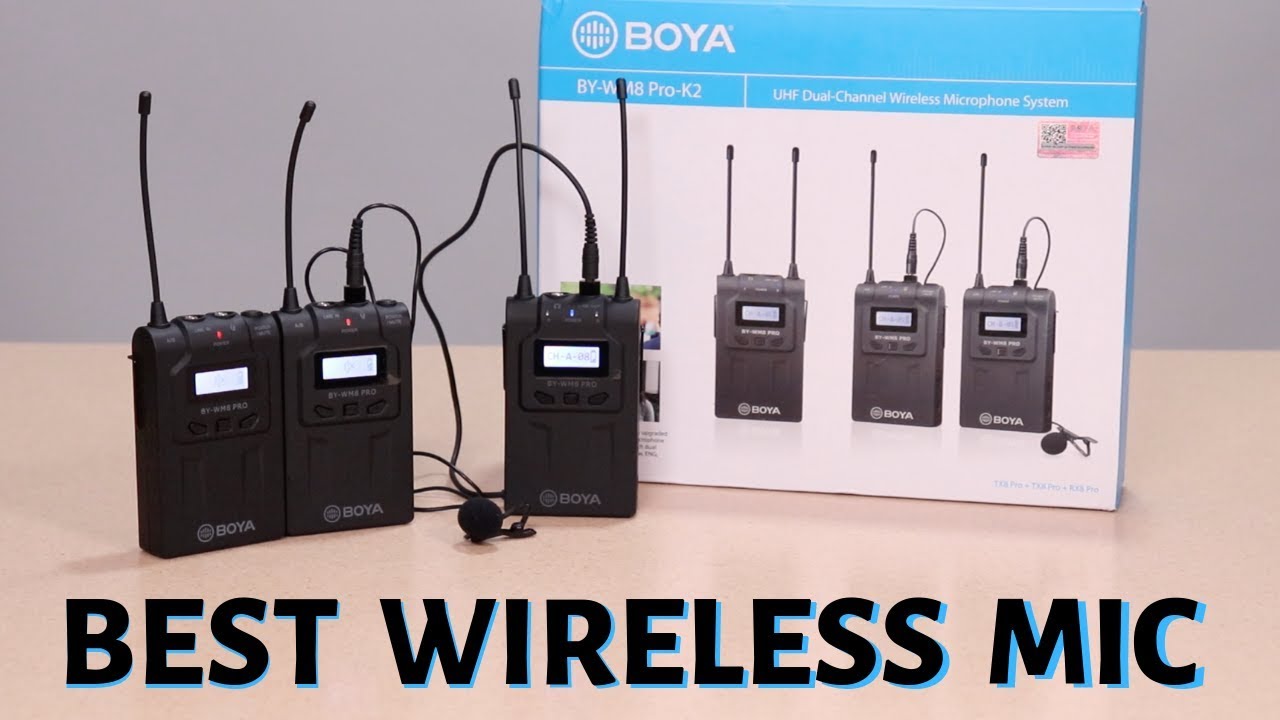 Boya BY-WM8 Pro-K2 - Dual Wireless Microphone | Best Microphone for YouTubers 🔥