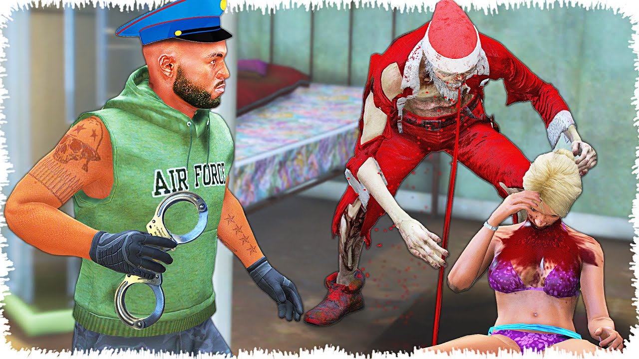 Қанішер аяз ата ұсталды (GTA V)