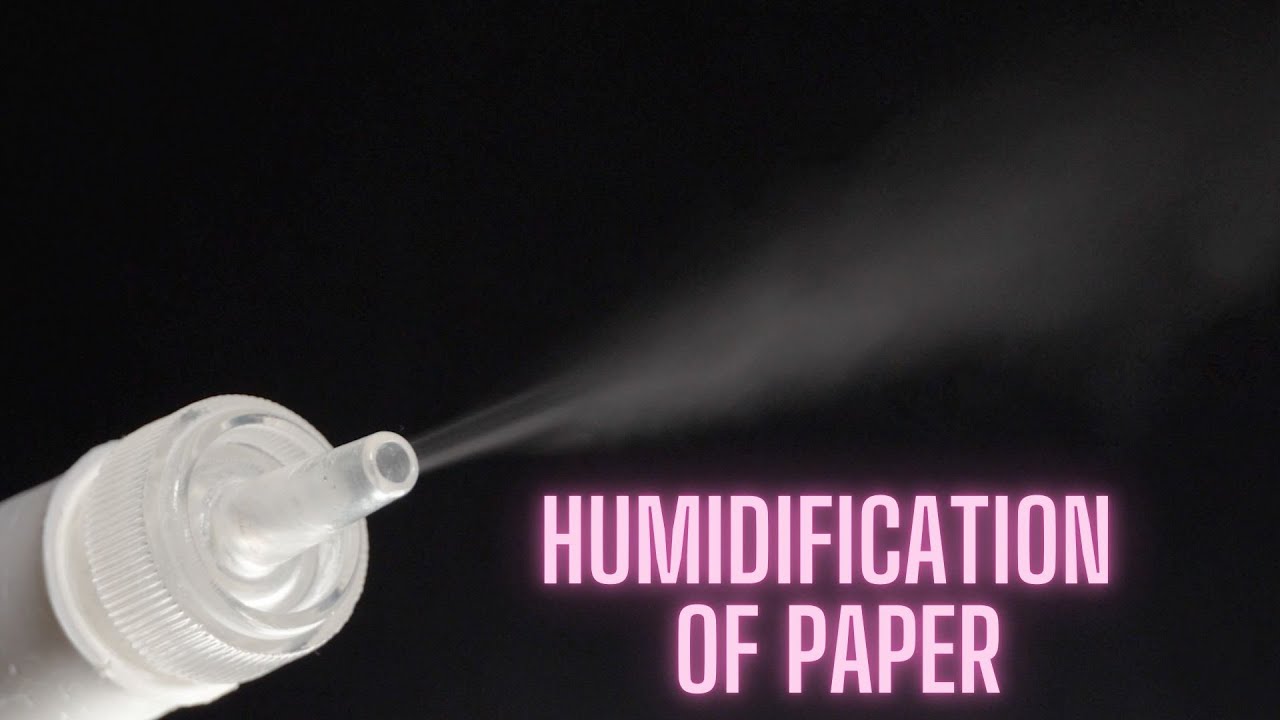 Humidification of paper