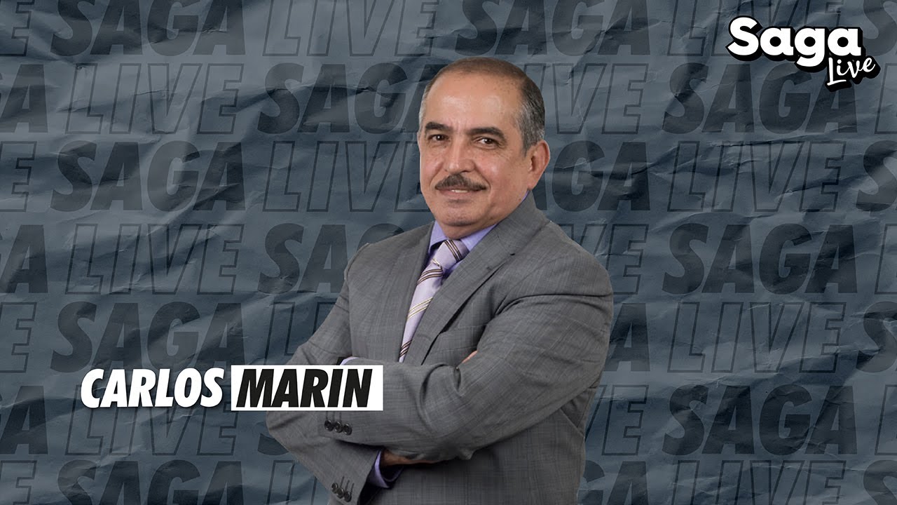 Carlos Marín con Adela Micha