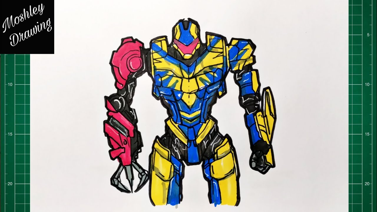 How to Draw Atlas Destroyer from Pacific Rim