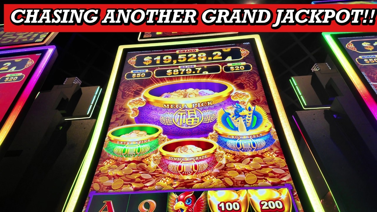 CHASING THE $19,500 GRAND JACKPOT!! CAN WE LAND ANOTHER GRAND JACKPOT ON TRIPLE COIN TREASURE GOLD?
