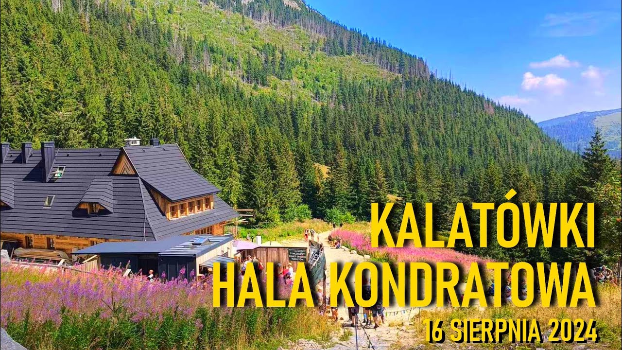 KALATÓWKI HALA KONDRATOWA 16 SIERPNIA 2024 #zakopane #travel