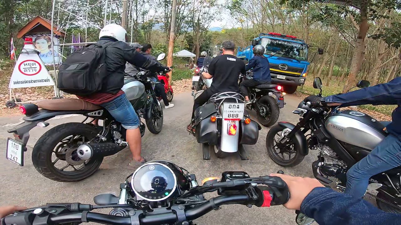 YAMAHA XSR 155 ทริป สวนผึ้ง ราชบุรี