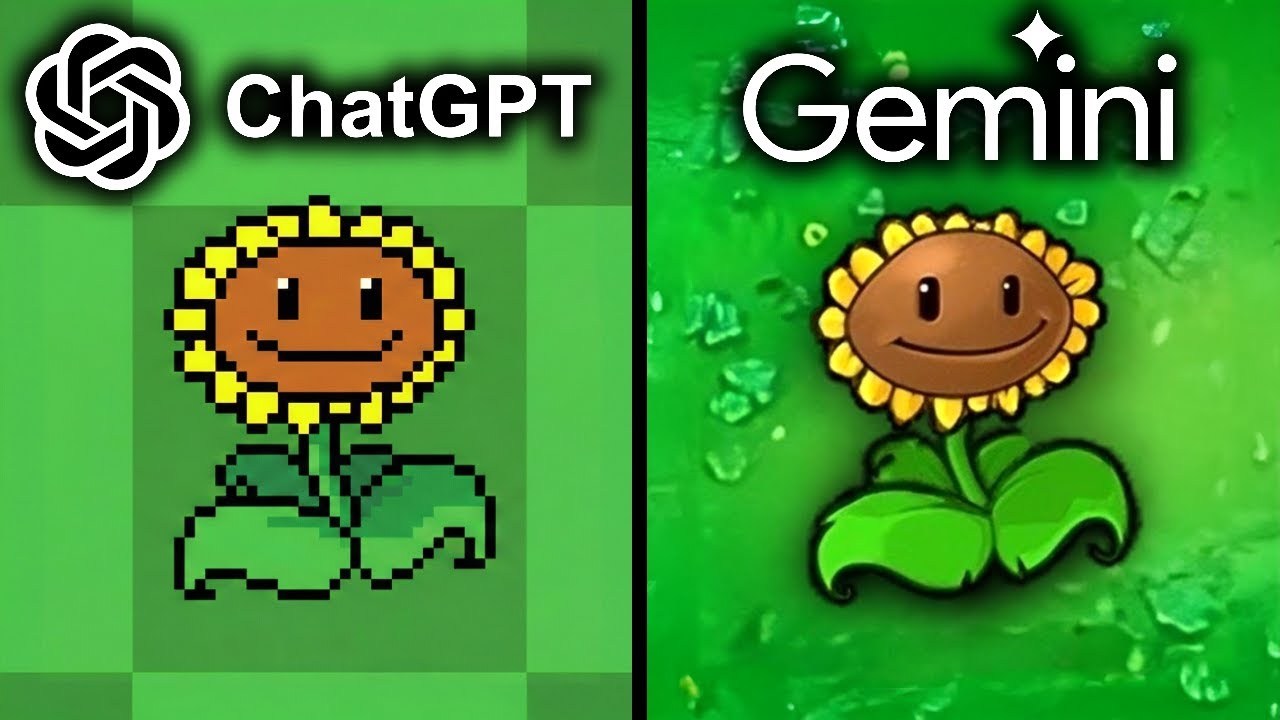 ChatGPT против Gemini: Создание PvZ с нуля