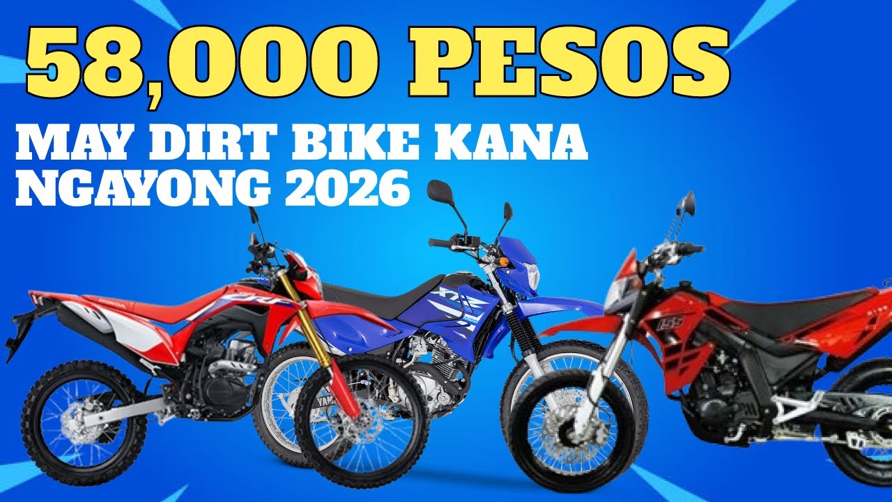 MGA TRAIL BIKES NA PWEDE MONG PAGPILIAN NGAYONG UMPISA NG TAONG 2026