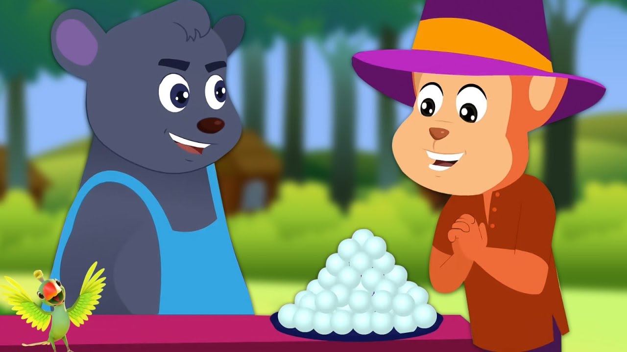 Bandar Mama Ki Mastani Chal, बंदर मामा की मस्तानी चल, Hindi Nursery Rhymes and Baby Songs