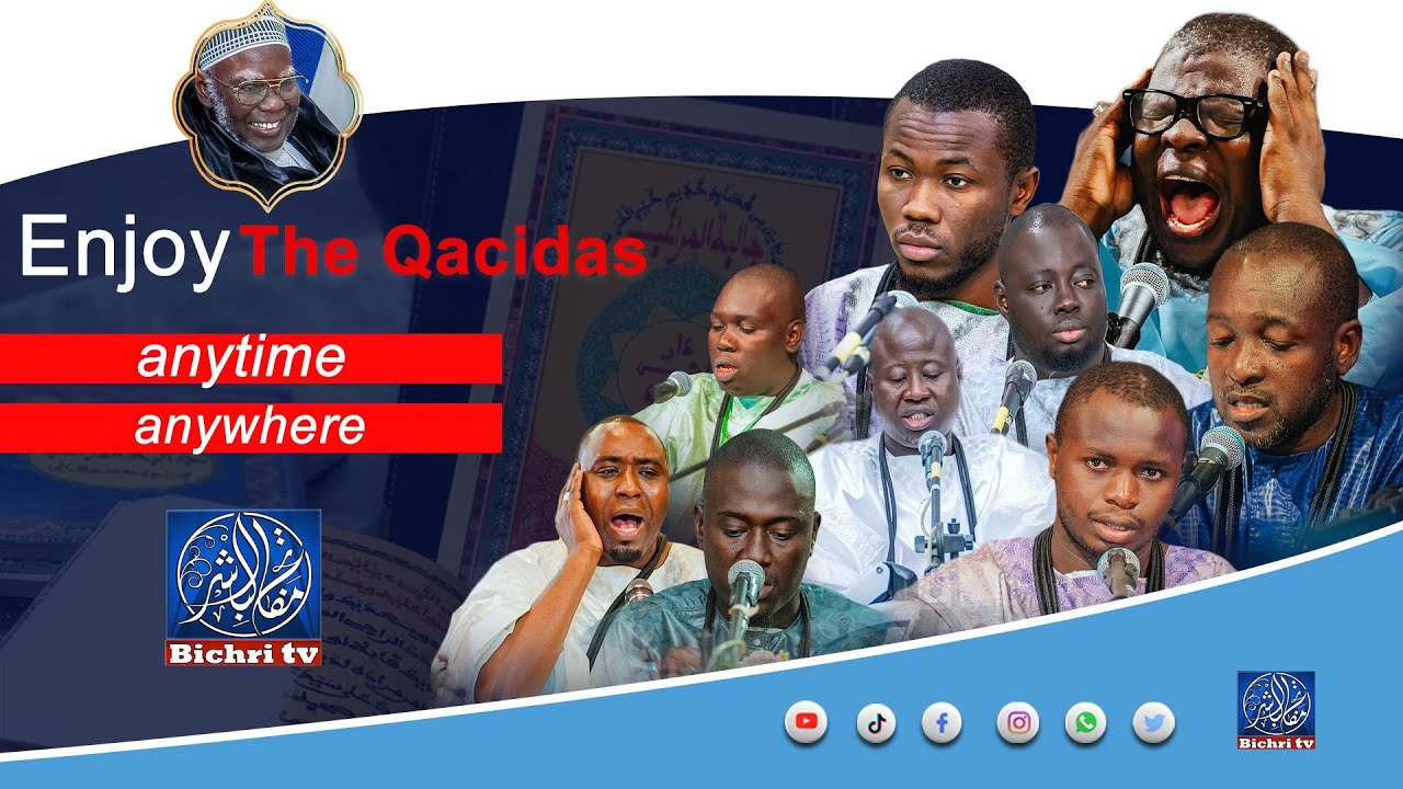 Enjoy the Qacidas, anytime, anywhere!