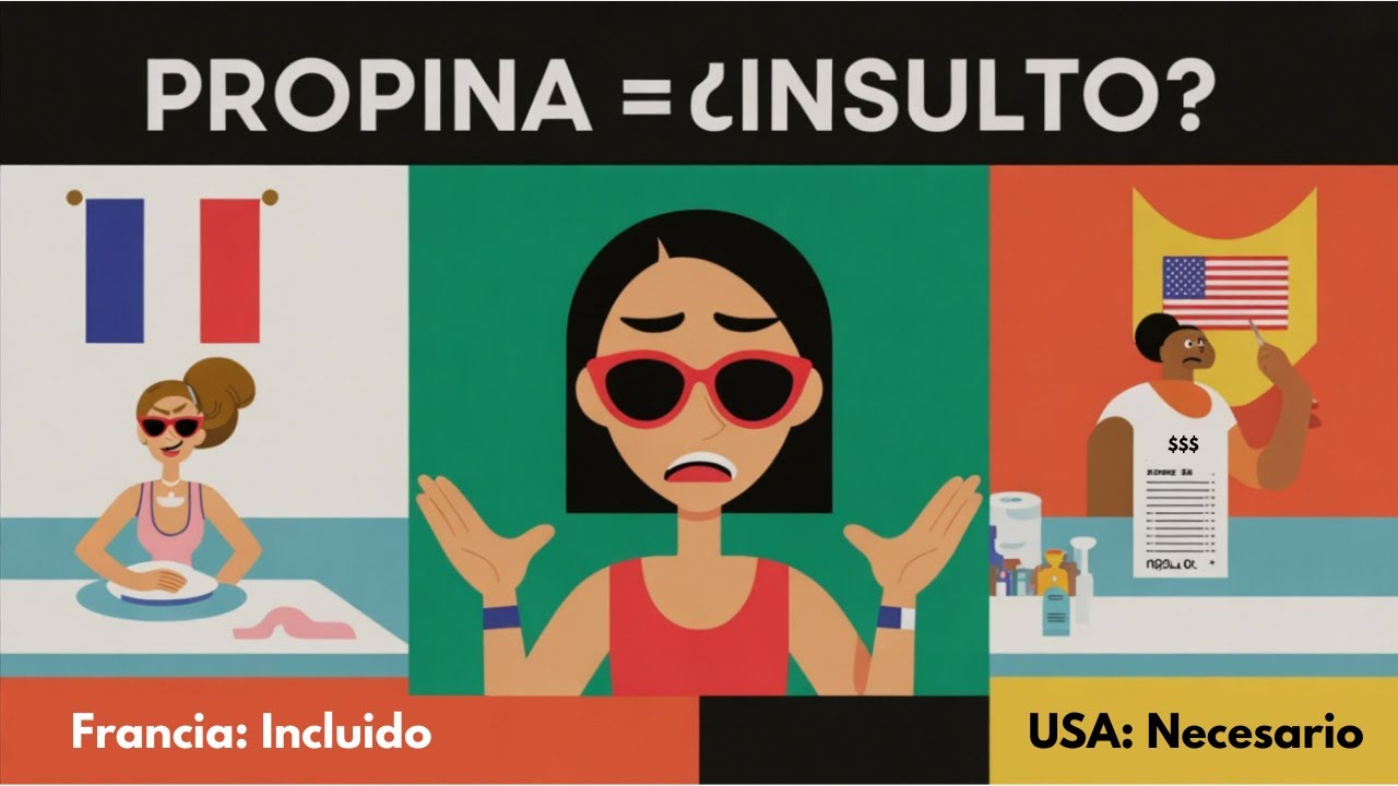 Códigos Sociales: Francia Propina = Insultante, USA = Obligatorio