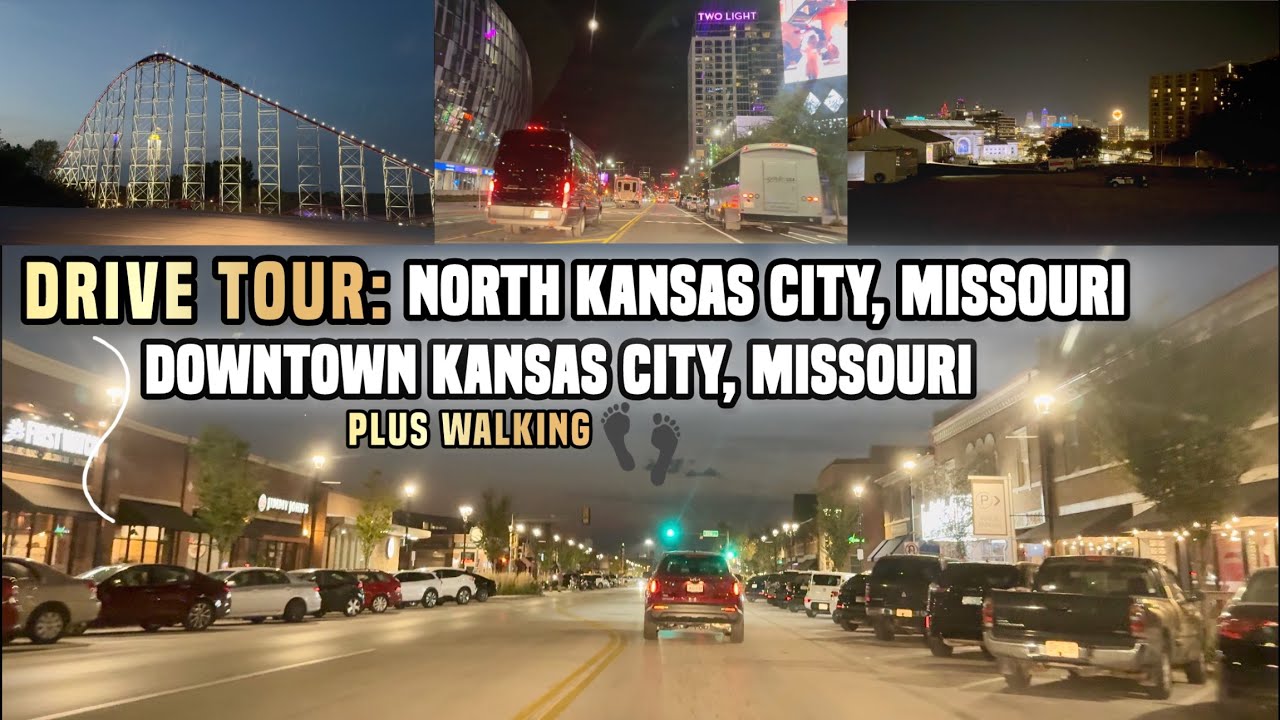 Driving Tour Through North Kansas City and Downtown KCMO + Walking!