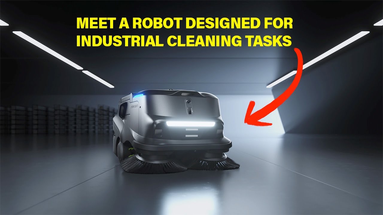 PUDU introduces industrial strength autonomous floor cleaner MT1