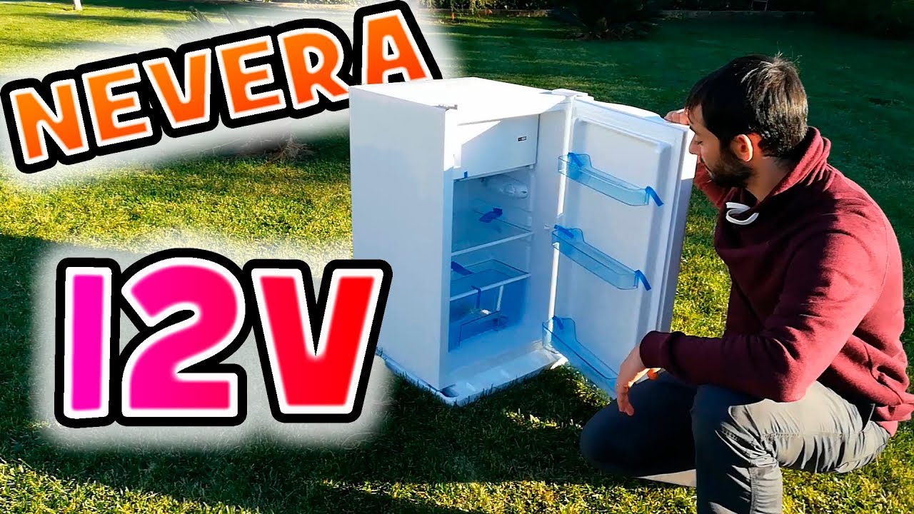 😎NEVERA 12 v para furgoneta camper / autocaravana y con COMPRESOR!!! #54