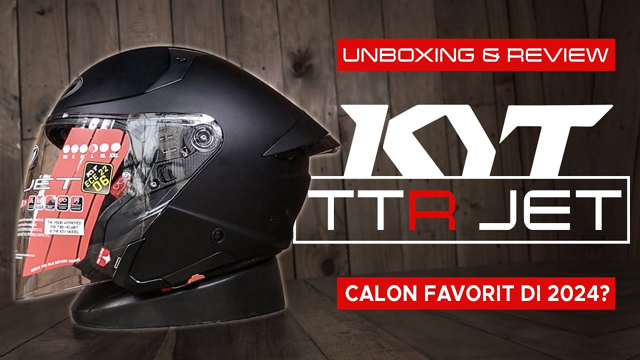 UNBOXING & REVIEW | KYT TTR JET PLAIN | PENDATANG SEKALIGUS PENANTANG BARU DI TAHUN 2024 INI |
