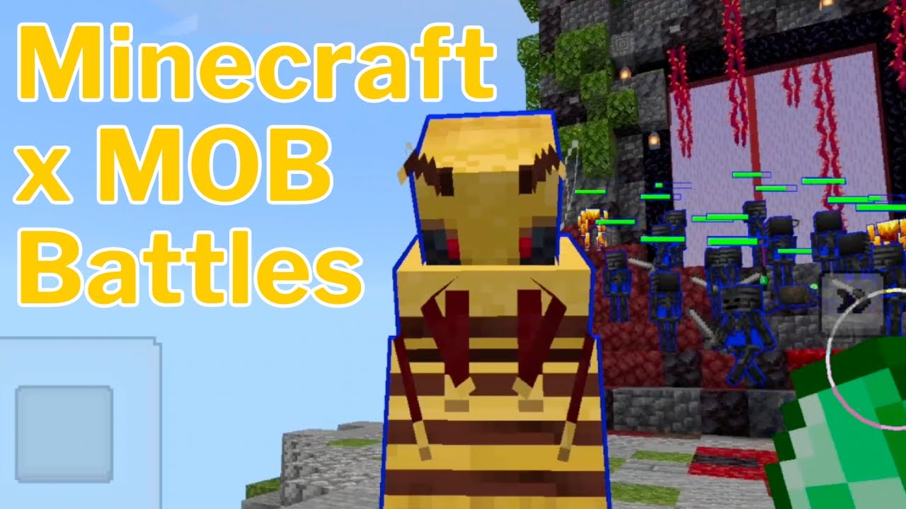 Minecraft x MOB BATTLES Add-On by Vatonage!