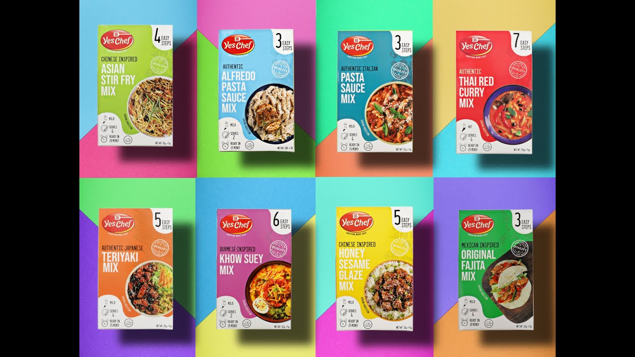 Yes Chef Seasoning Mixes. Your Culinary Journey Starts Here.