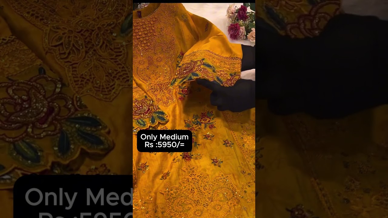Special Sale Offer | Stitched 3PC Embroidered Lawn Collection 2025