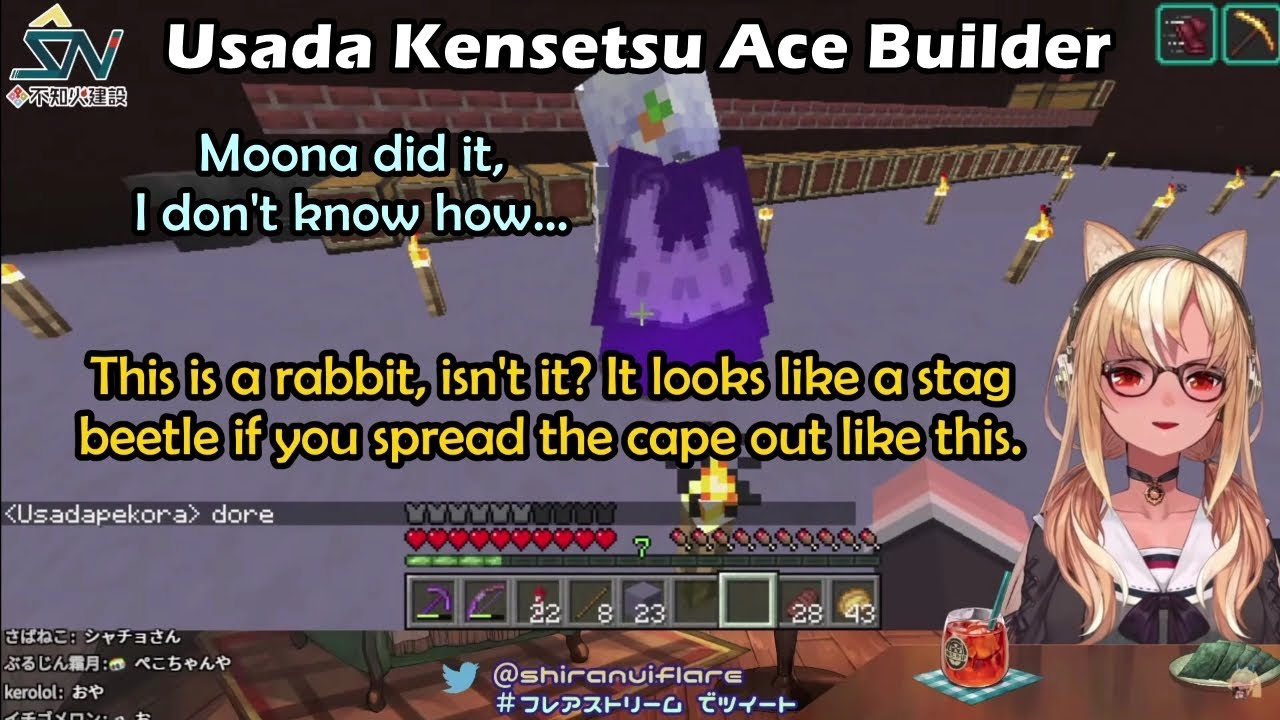 Not Even UsaKen CEO Can Explain What Usada Kensetsu's Ace Builder Did To Her Elytra【Hololive En Sub】
