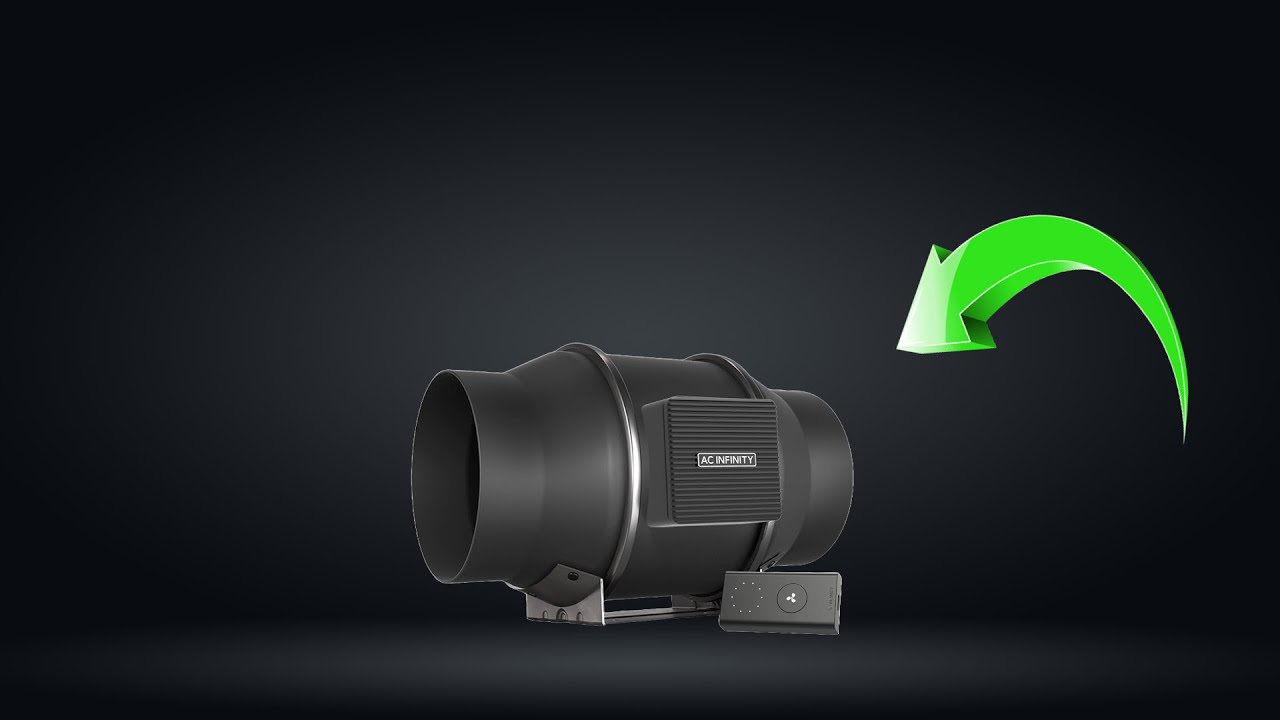 AC Infinity CLOUDLINE S6 PRO, Quiet 6&rdquo; Inline Duct Fan with 10-Speed Controller, Setup and Demo