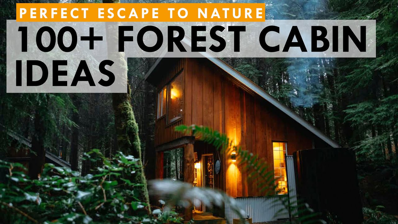 Top 100 Amazing Forest Cabin Design Ideas l  Perfect escape to the nature l 2024