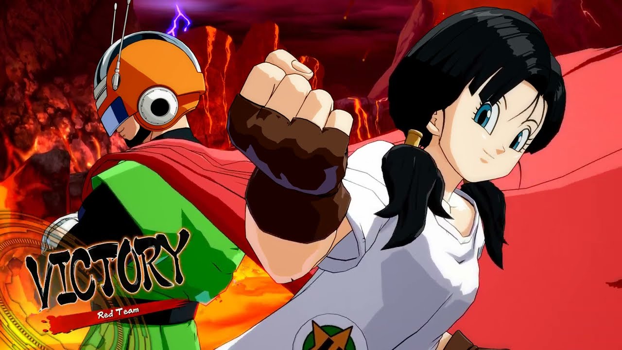DRAGON BALL FighterZ: Arcade Mode feat. Videl, Majin Buu, and Piccolo