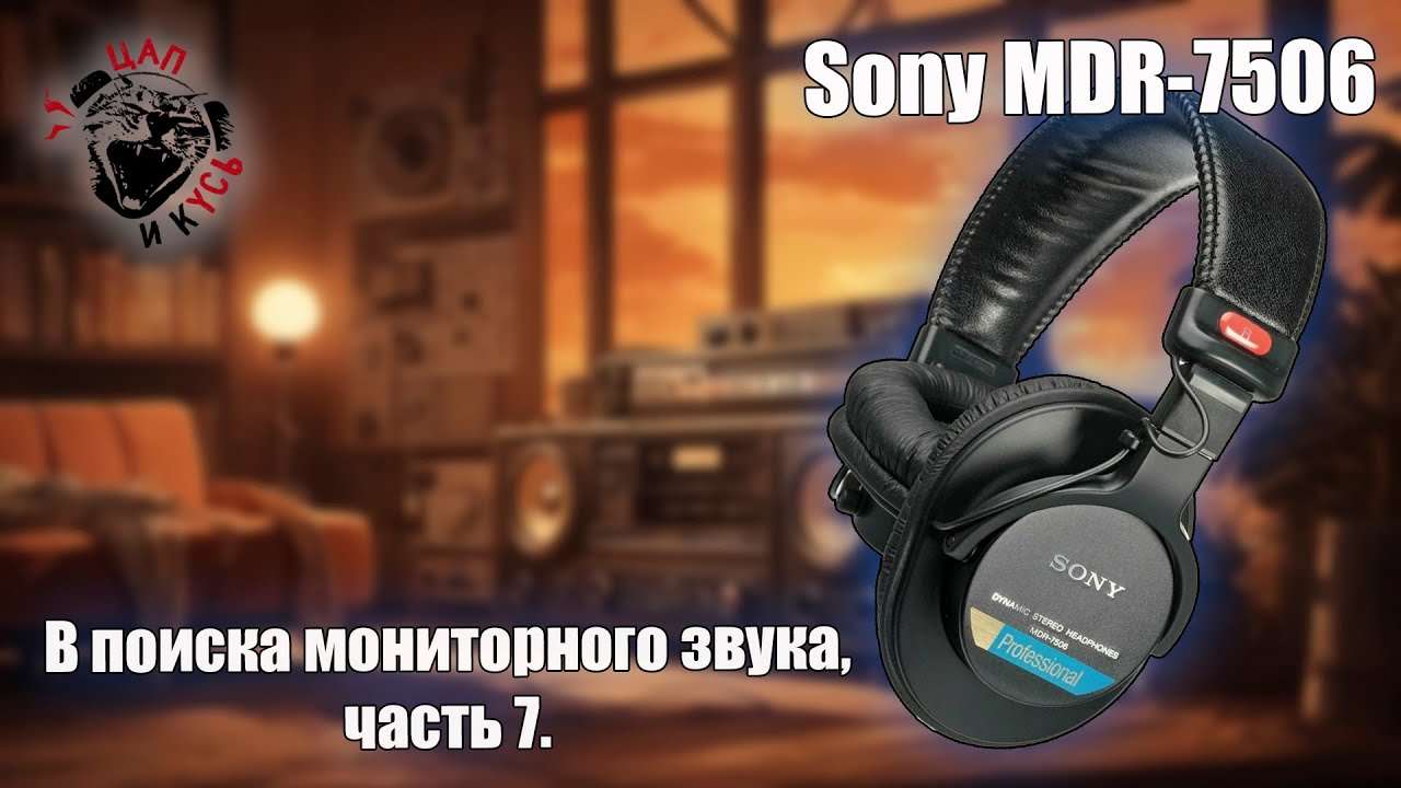 ЦАП И кУСЬ - Sony MDR-7506. Легенда, которую я наконец-то послушал. Обзор, сравнение #headphones