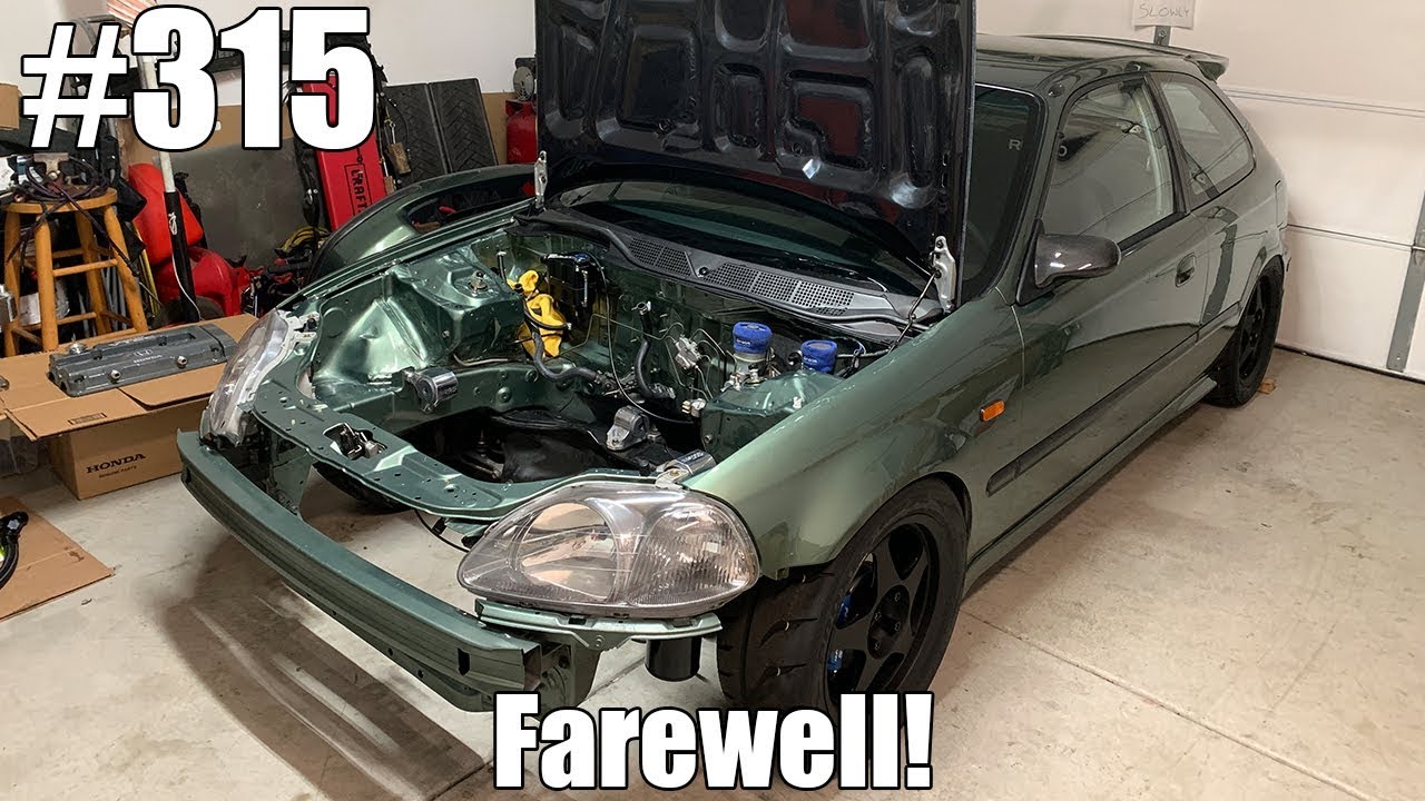 My B18C5 ITB setup is gone from my EK Hatch!