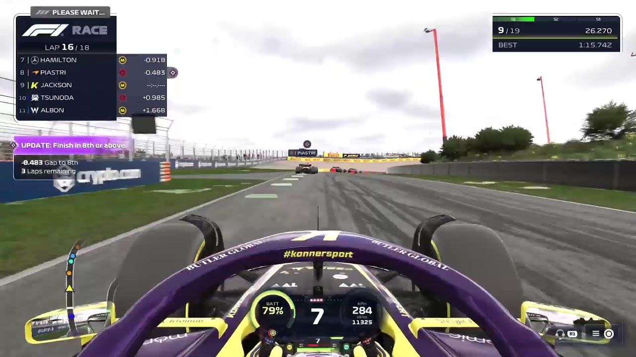 LIVE F125 Gameplay - Breaking Point (Story Mode)