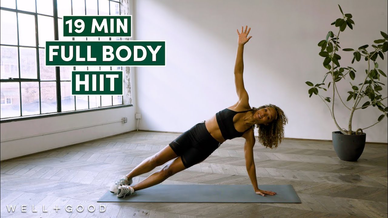 19 Minute Bodyweight HIIT Workout | Good Moves | Well+Good